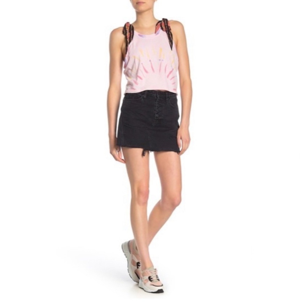 NWT Free People Denim Skirt Size 28